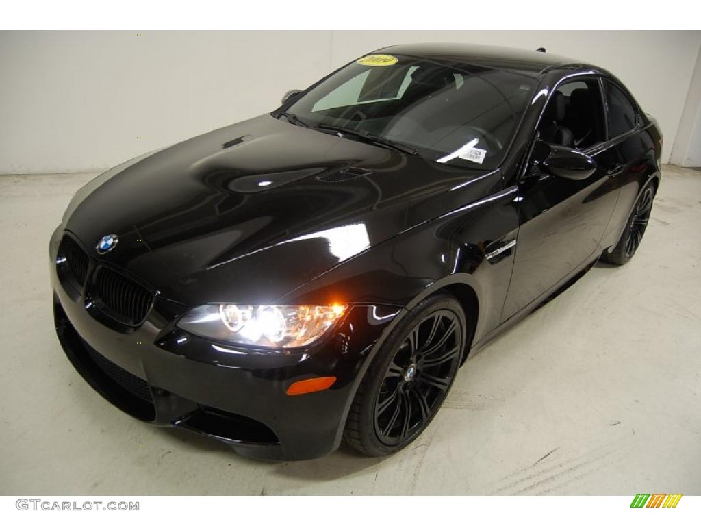 Jet Black 2009 BMW M3 Coupe Exterior Photo #41499686