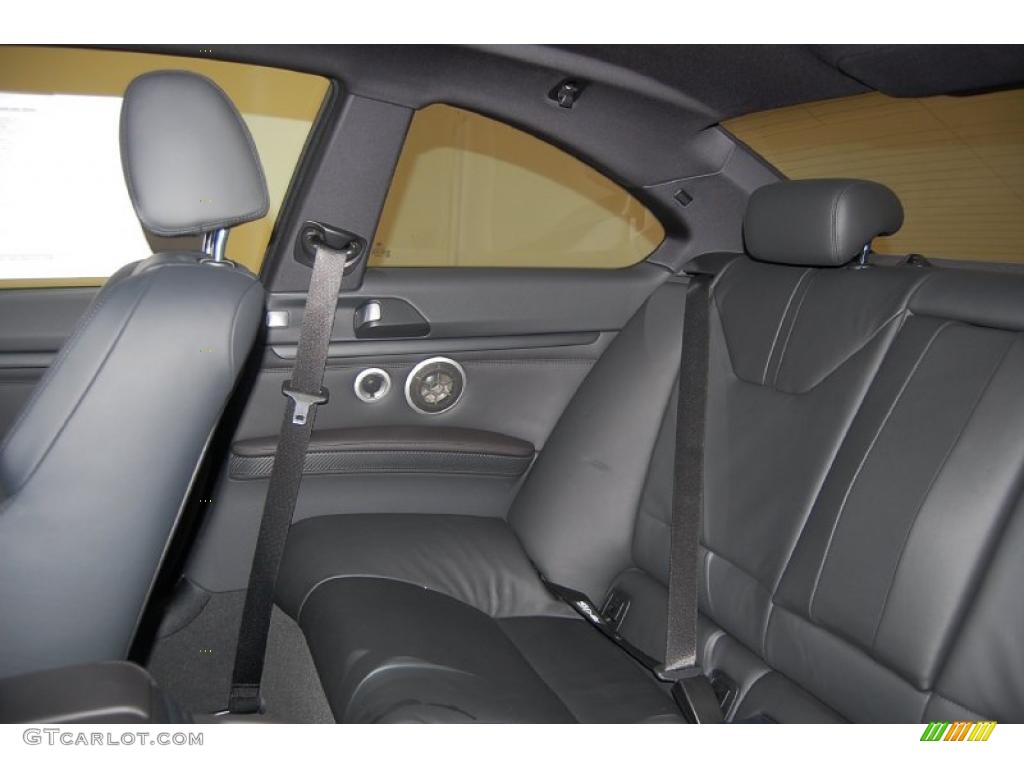 Black Novillo Leather Interior 2009 BMW M3 Coupe Photo #41499838