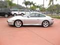 2003 Arctic Silver Metallic Porsche 911 Carrera 4S Coupe  photo #2