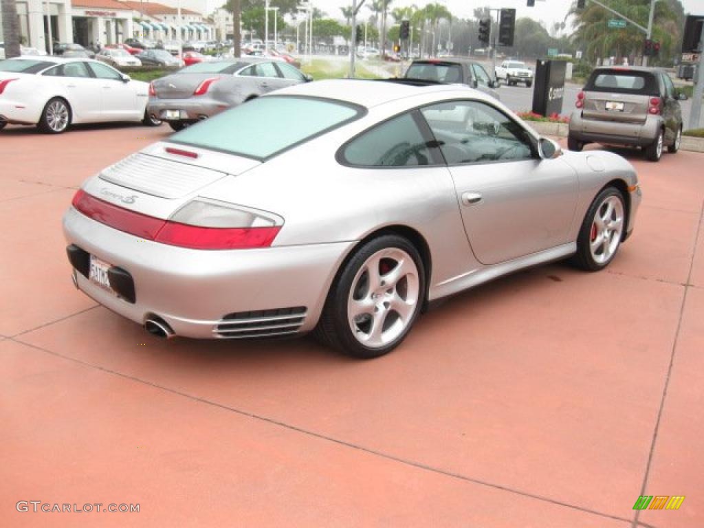 Arctic Silver Metallic 2003 Porsche 911 Carrera 4S Coupe Exterior Photo #41500694
