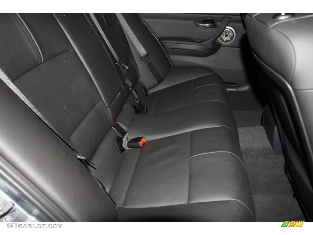 Black Novillo Leather Interior 2011 BMW M3 Sedan Photo #41501246