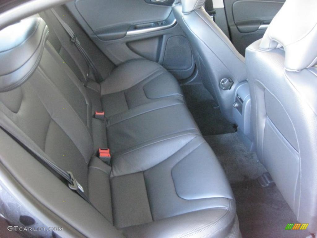 Off Black/Anthracite Interior 2011 Volvo S60 T6 AWD Photo #41501646