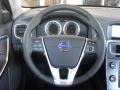 2011 Volvo S60 Off Black/Anthracite Interior Steering Wheel Photo