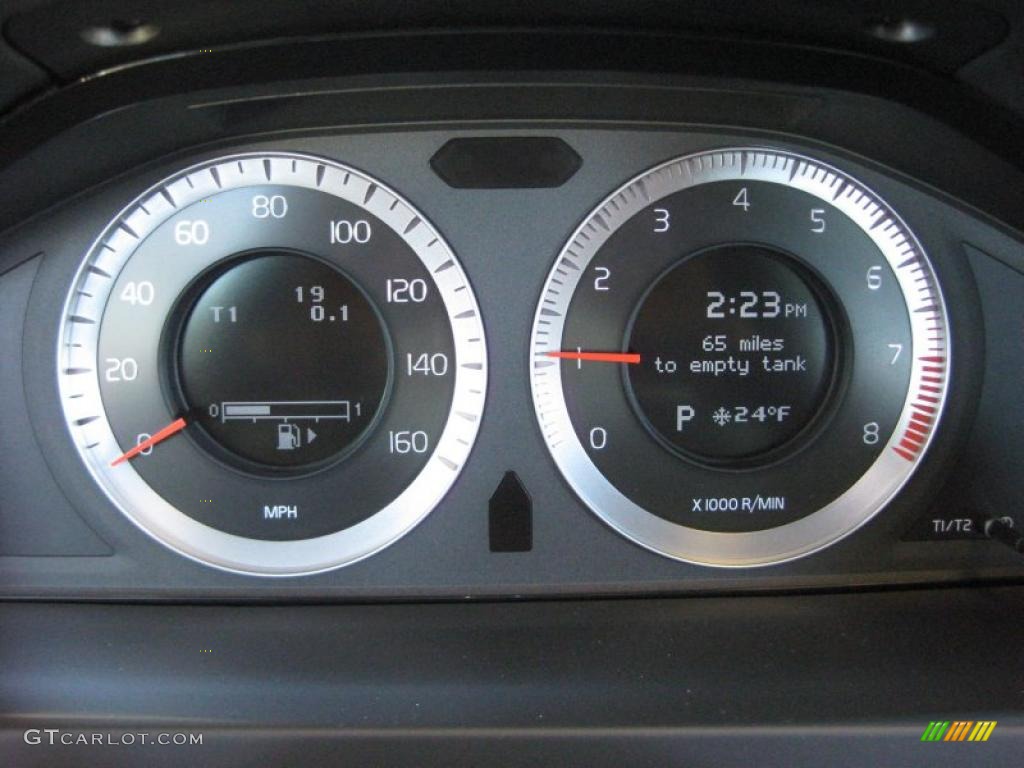 2011 Volvo S60 T6 AWD Gauges Photo #41501762