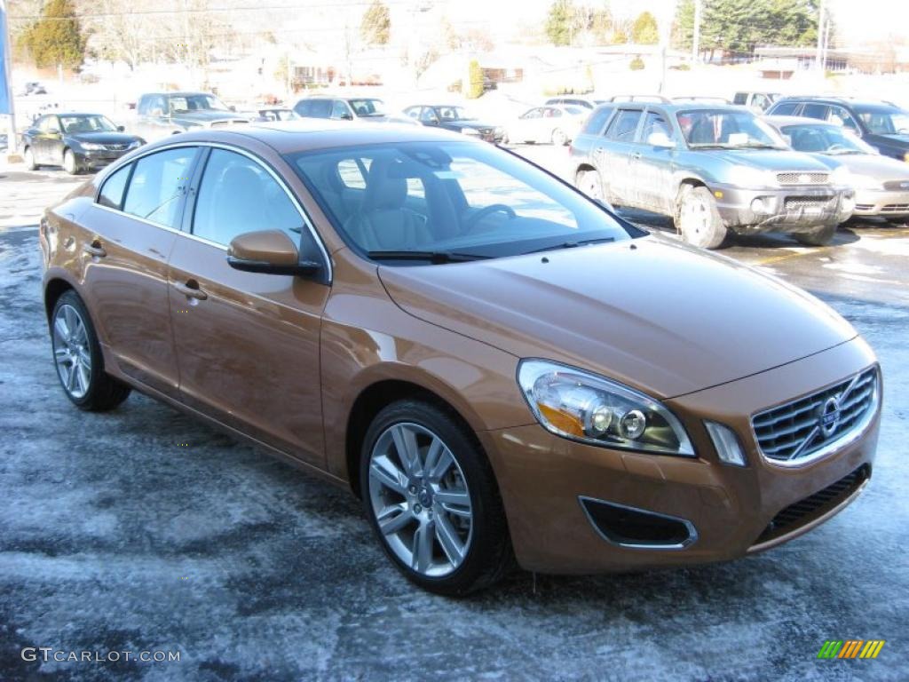 Vibrant Copper Metallic 2011 Volvo S60 T6 AWD Exterior Photo #41501817