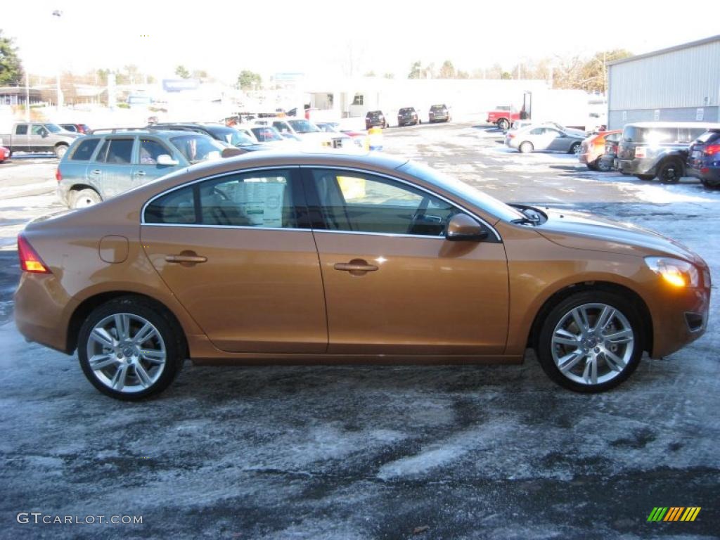 Vibrant Copper Metallic 2011 Volvo S60 T6 AWD Exterior Photo #41501838