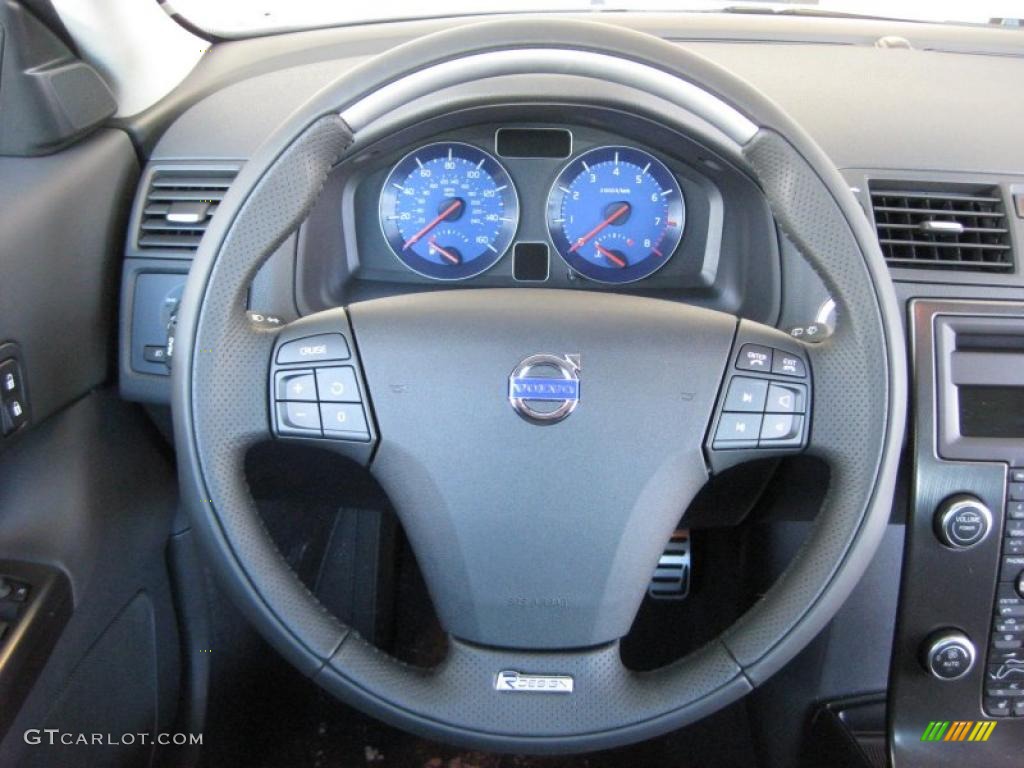 2011 Volvo C30 T5 R-Design R Design Off Black Flextec Steering Wheel Photo #41502938