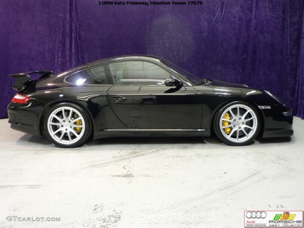 2007 911 GT3 - Black / Black w/Alcantara photo #4