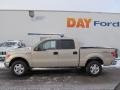 2010 Pueblo Gold Metallic Ford F150 XLT SuperCrew 4x4  photo #2