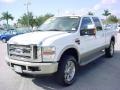 Oxford White 2008 Ford F250 Super Duty King Ranch Crew Cab 4x4 Exterior