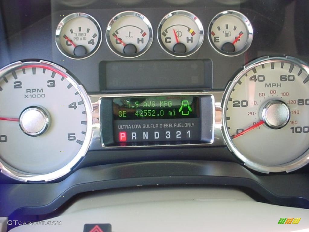 2008 Ford F250 Super Duty King Ranch Crew Cab 4x4 Gauges Photo #41506787