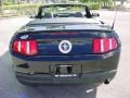 Black - Mustang V6 Premium Convertible Photo No. 8