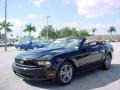 Black - Mustang V6 Premium Convertible Photo No. 14