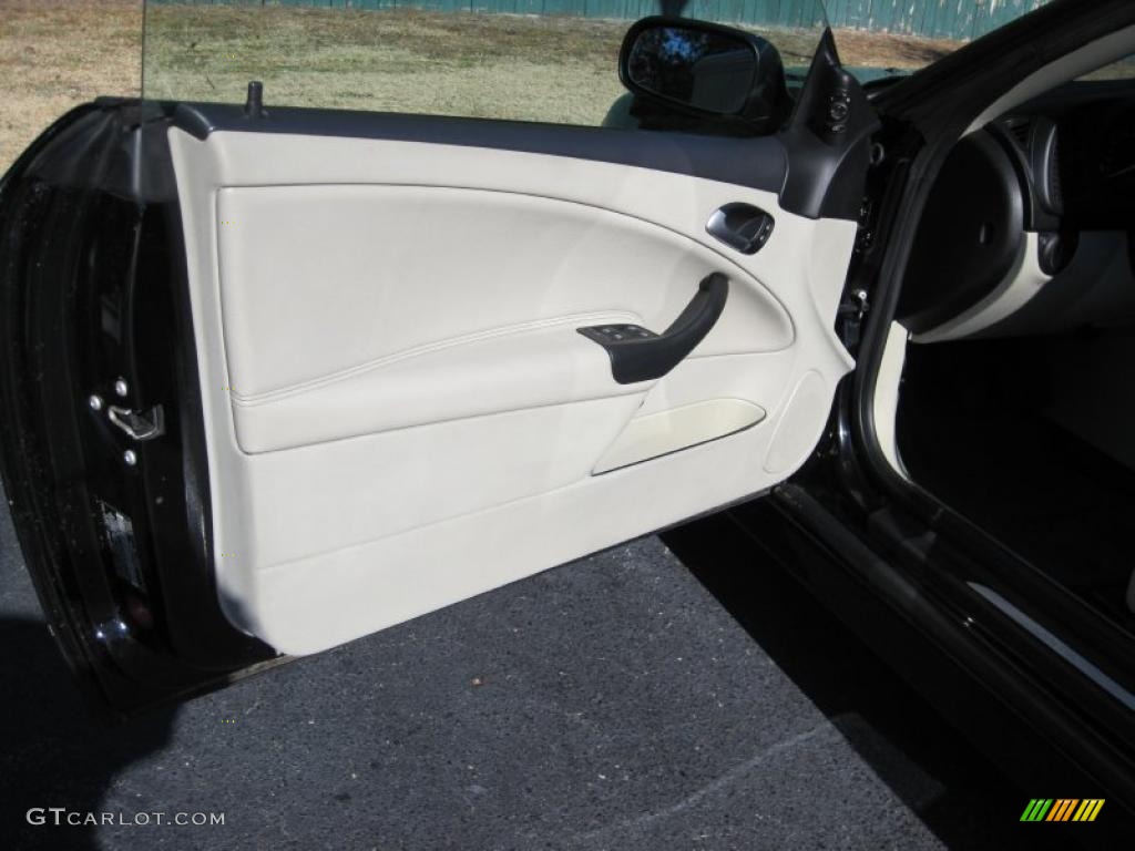 2004 Saab 9-3 Arc Convertible Parchment Door Panel Photo #41507467