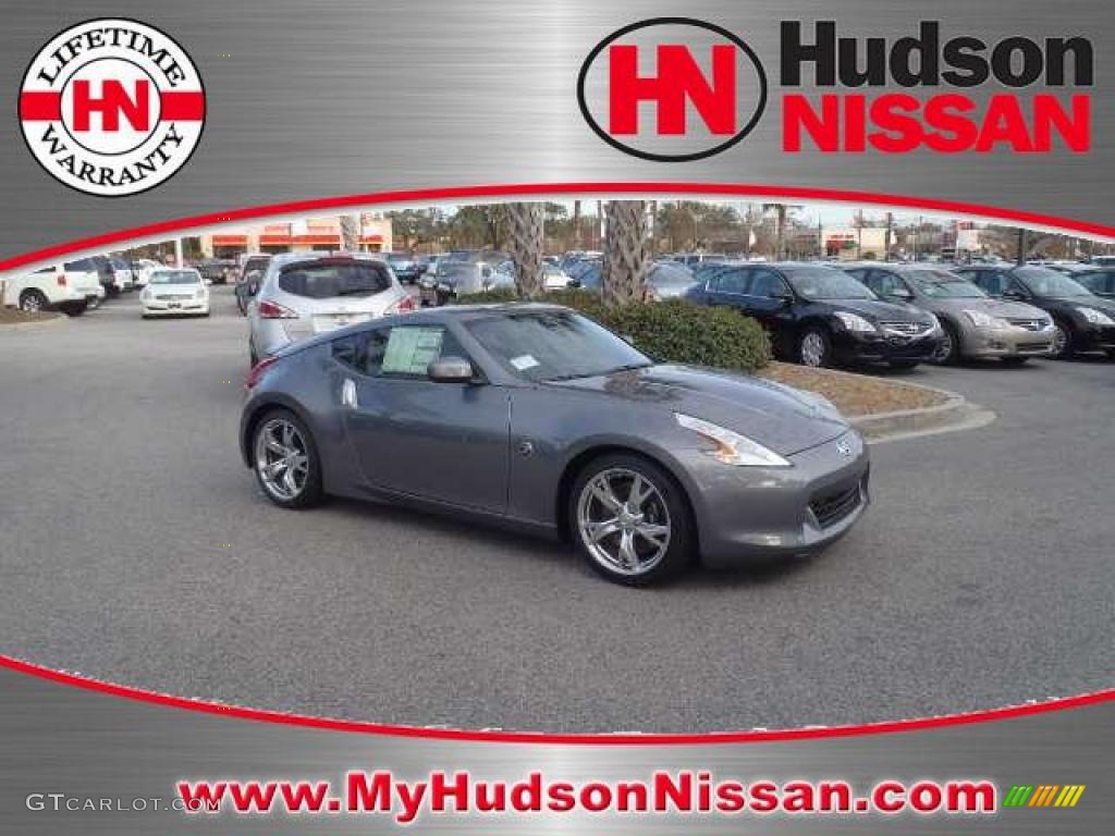 2011 370Z Sport Touring Coupe - Gun Metallic / Black photo #1