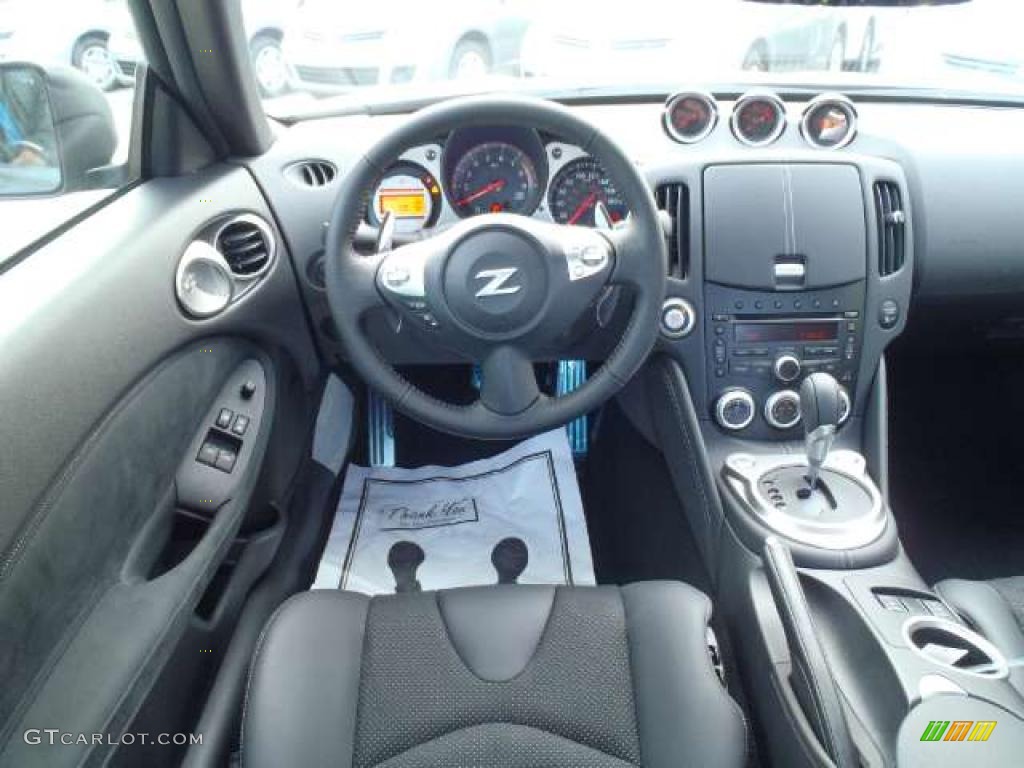 2011 Nissan 370Z Sport Touring Coupe Black Dashboard Photo #41508861
