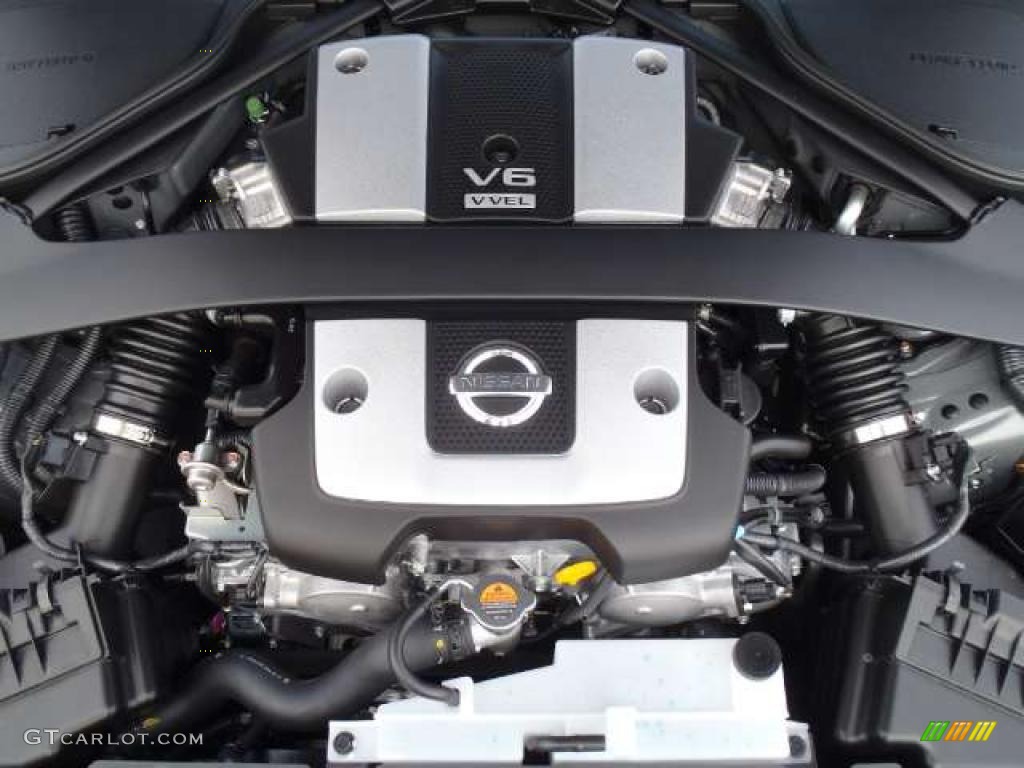 2011 Nissan 370Z Sport Touring Coupe 3.7 Liter DOHC 24-Valve CVTCS V6 Engine Photo #41508925