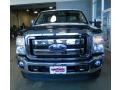 2011 White Platinum Metallic Tri-Coat Ford F250 Super Duty Lariat Crew Cab 4x4  photo #7