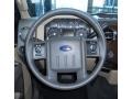 2011 White Platinum Metallic Tri-Coat Ford F250 Super Duty Lariat Crew Cab 4x4  photo #10