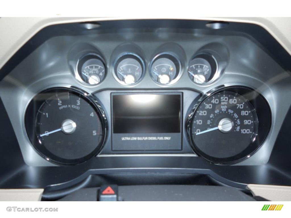2011 Ford F250 Super Duty Lariat Crew Cab 4x4 Gauges Photo #41509741