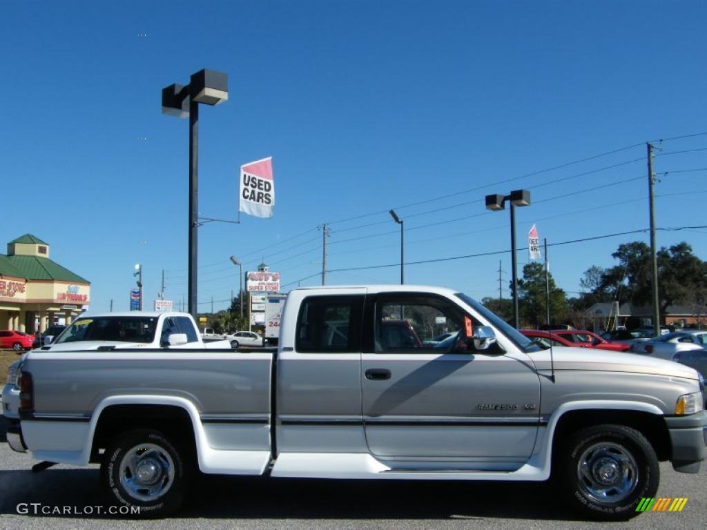 1996 Ram 2500 SLT Extended Cab - Stone White / Beige photo #6