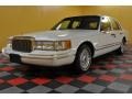 1994 Performance White Lincoln Town Car Cartier  photo #2