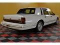 1994 Performance White Lincoln Town Car Cartier  photo #4