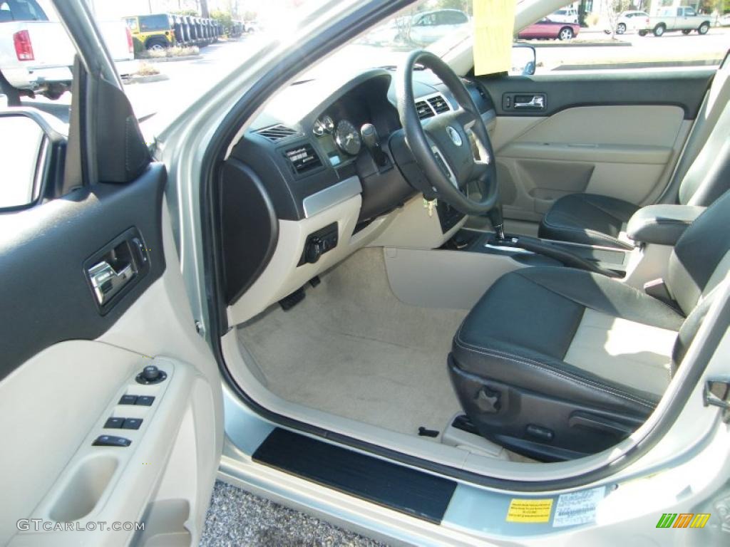 Dark Charcoal/Medium Light Stone Interior 2006 Mercury Milan V6 Premier Photo #41513137