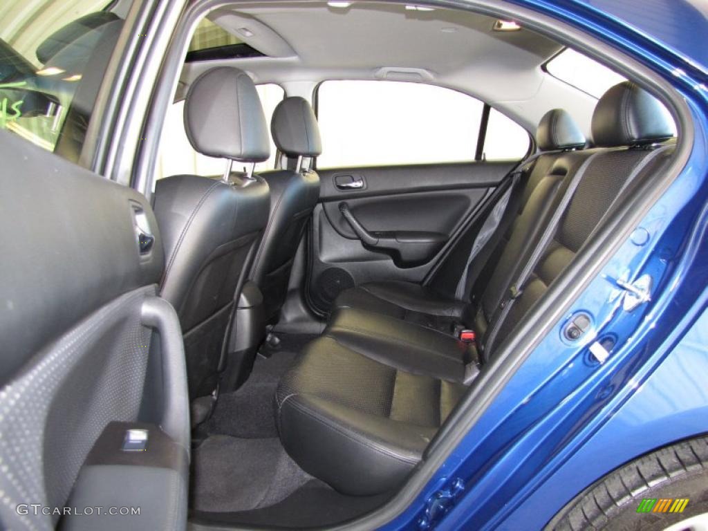 Ebony Interior 2004 Acura TSX Sedan Photo #41513145