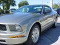 2008 Vapor Silver Metallic Ford Mustang V6 Deluxe Coupe  photo #12