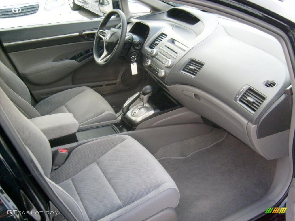 Gray Interior 2010 Honda Civic EX Sedan Photo #41513345