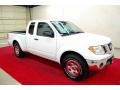 Avalanche White 2010 Nissan Frontier SE King Cab