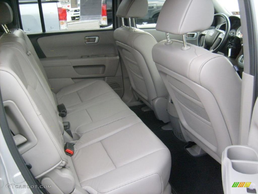 Gray Interior 2010 Honda Pilot EX-L 4WD Photo #41513829