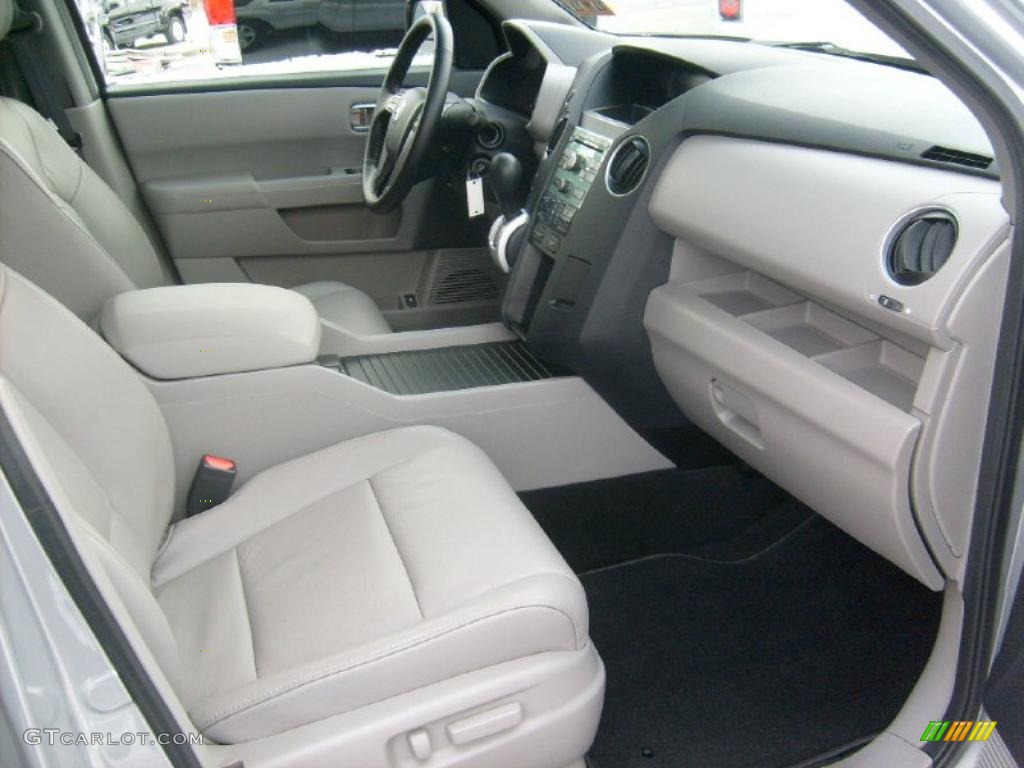 Gray Interior 2010 Honda Pilot EX-L 4WD Photo #41513845