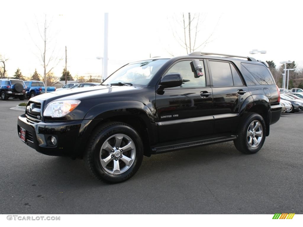 Black 2007 Toyota 4Runner Limited 4x4 Exterior Photo #41514925