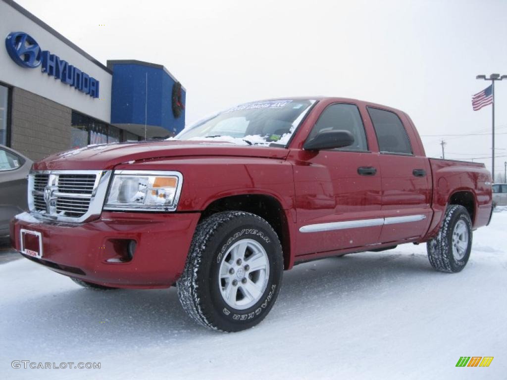 Inferno Red Crystal Pearl Dodge Dakota