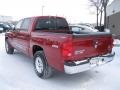 2008 Inferno Red Crystal Pearl Dodge Dakota Laramie Crew Cab 4x4  photo #13