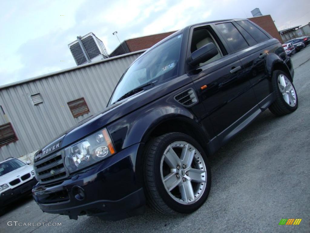 Buckingham Blue Metallic 2006 Land Rover Range Rover Sport HSE Exterior Photo #41515917