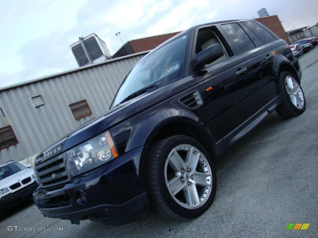 2006 Range Rover Sport HSE - Buckingham Blue Metallic / Ivory photo #1