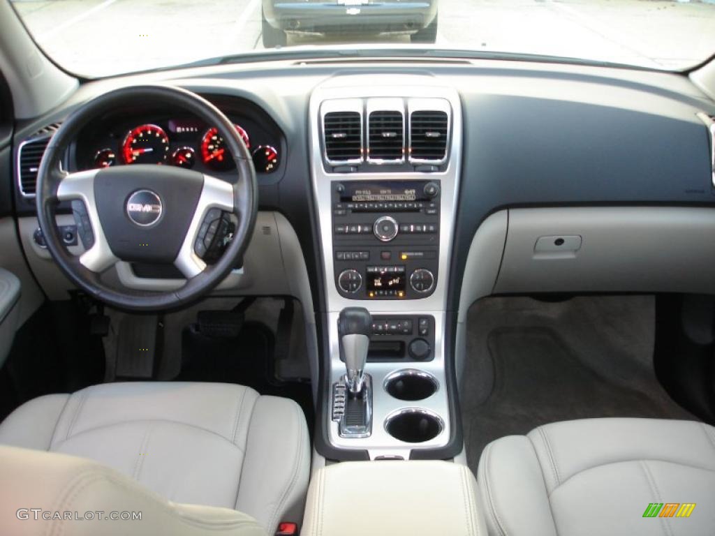 2010 GMC Acadia SLT AWD Cashmere Dashboard Photo #41516407