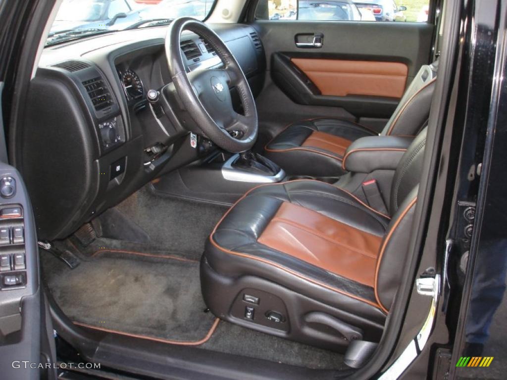 Ebony Black/Morocco Interior 2008 Hummer H3 Standard H3 Model Photo #41516869