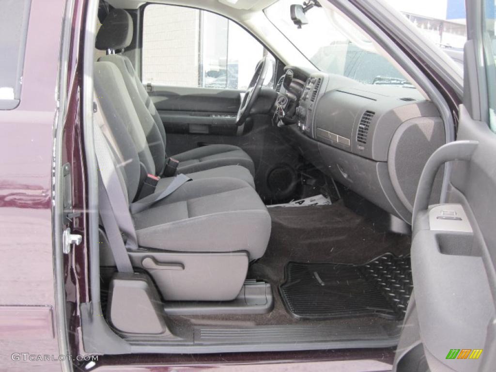 2009 Silverado 1500 LT Extended Cab 4x4 - Dark Cherry Red Metallic / Ebony photo #18