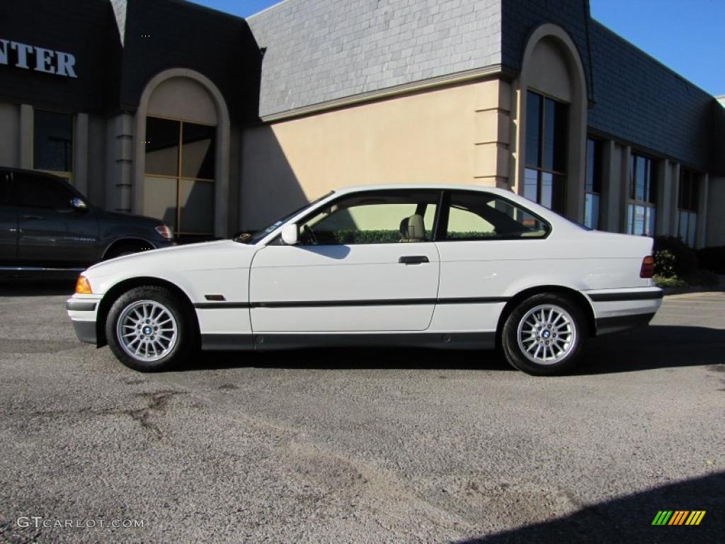 Alpine White 1995 BMW 3 Series 318is Coupe Exterior Photo #41518121