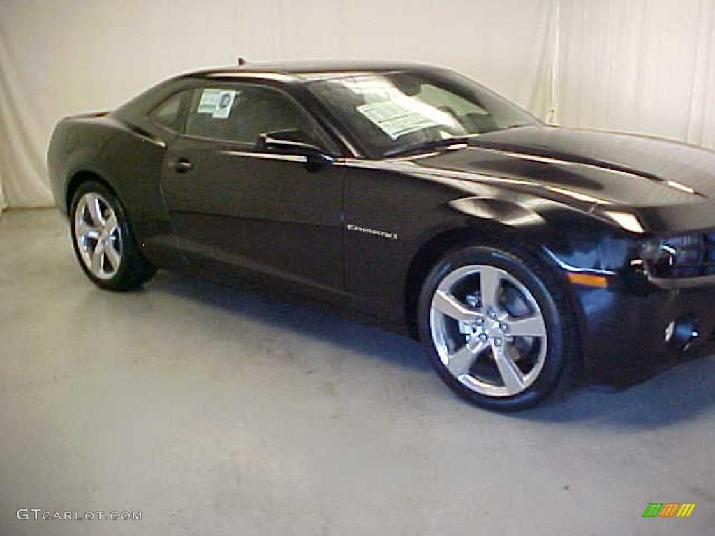 2011 Camaro LT/RS Coupe - Black / Black photo #1