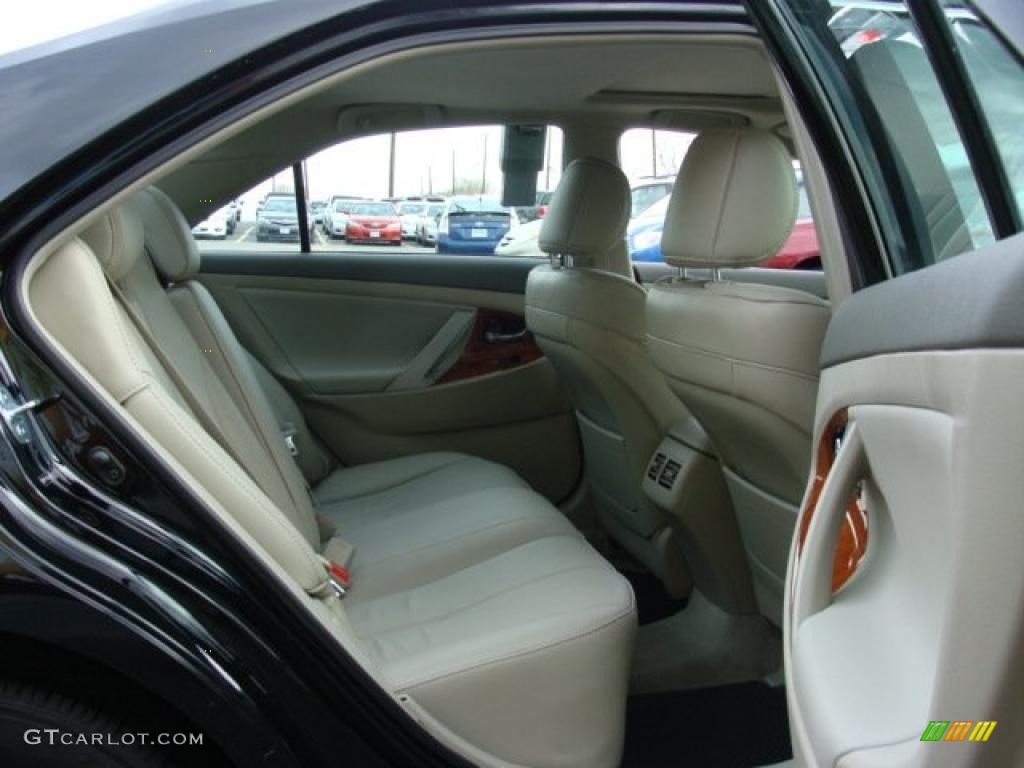 2008 Camry XLE - Black / Bisque photo #12