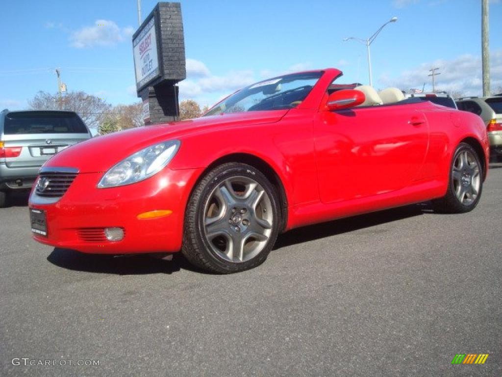 Absolutely Red 2002 Lexus SC 430 Exterior Photo #41519329