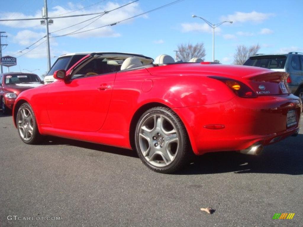 Absolutely Red 2002 Lexus SC 430 Exterior Photo #41519365