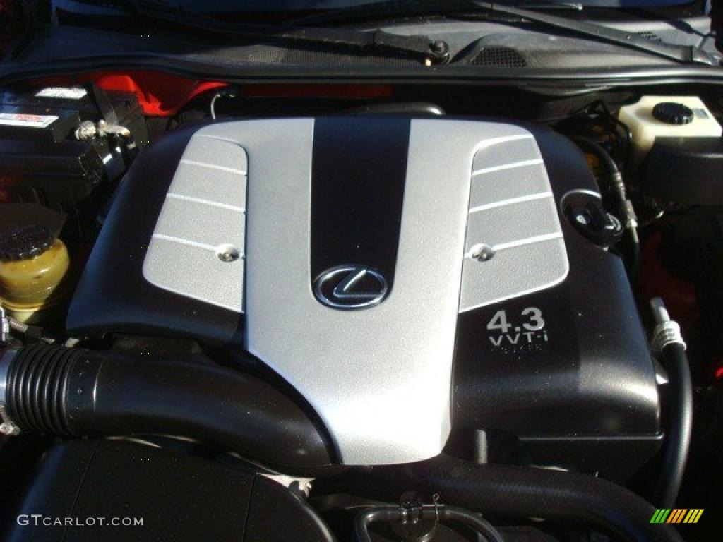 2002 Lexus SC 430 4.3 Liter DOHC 32-Valve VVT-i V8 Engine Photo #41519697