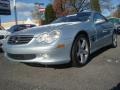 Diamond Silver Metallic 2004 Mercedes-Benz SL 500 Roadster