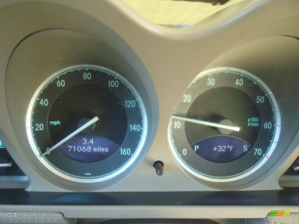 2004 Mercedes-Benz SL 500 Roadster Gauges Photo #41519913